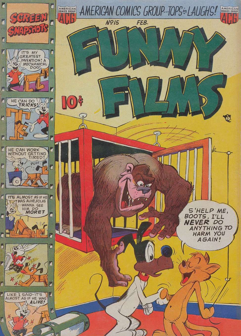 Book Cover For Funny Films 15