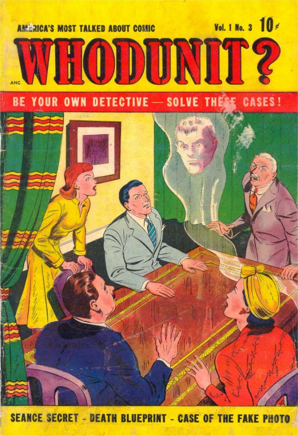 Comic Book Cover For Whodunit 3