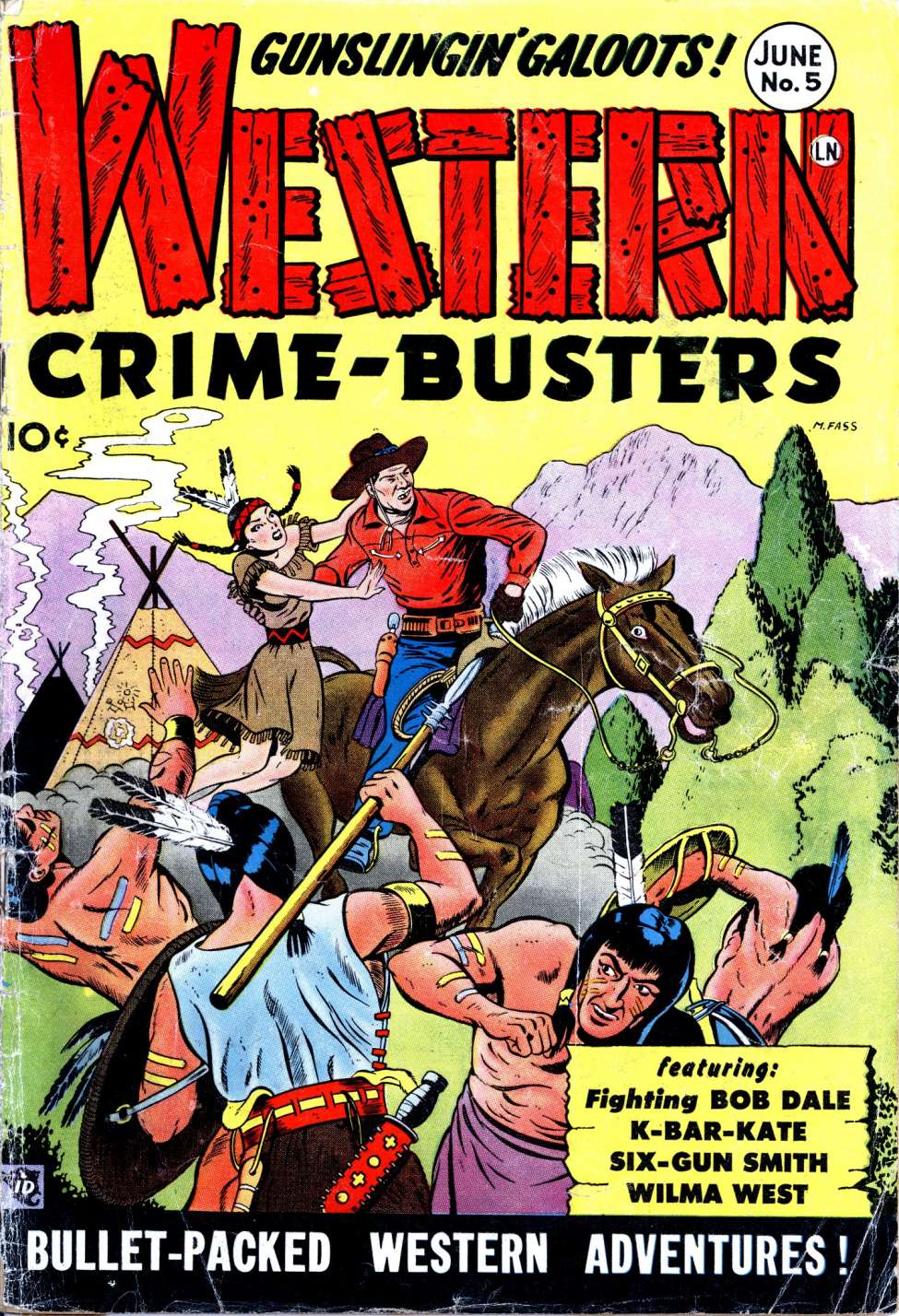 Comic Book Cover For Western Crime Busters 5 (alt) - Version 2