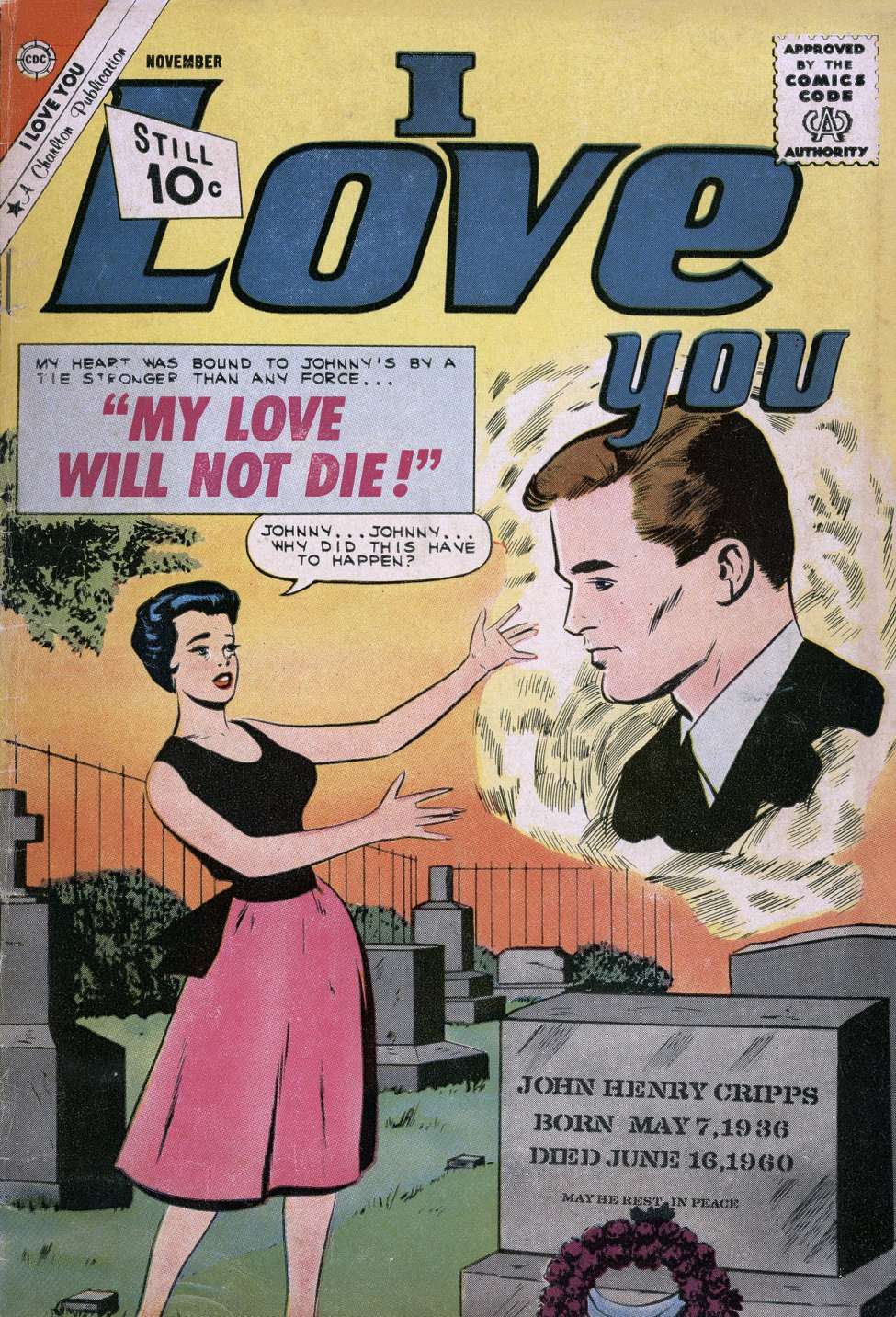 Comic Book Cover For I Love You 37 - Version 1