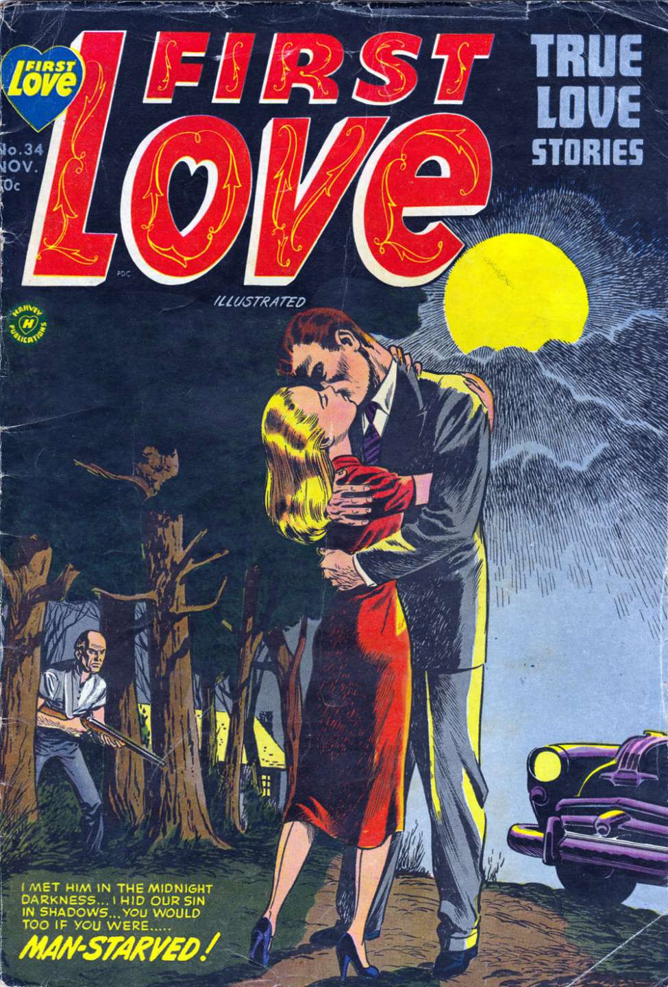 Comic Book Cover For First Love Illustrated 34
