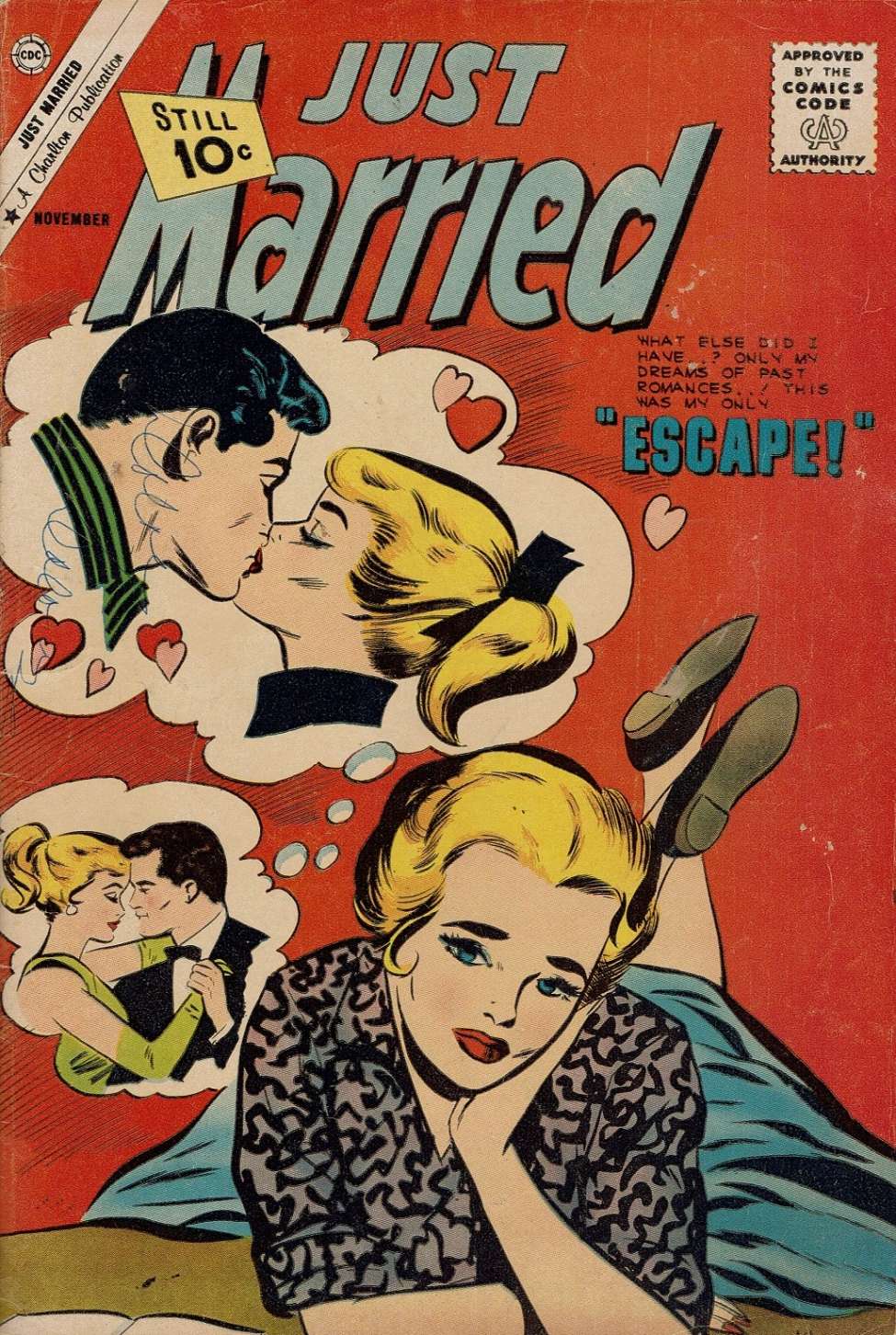 Comic Book Cover For Just Married 22