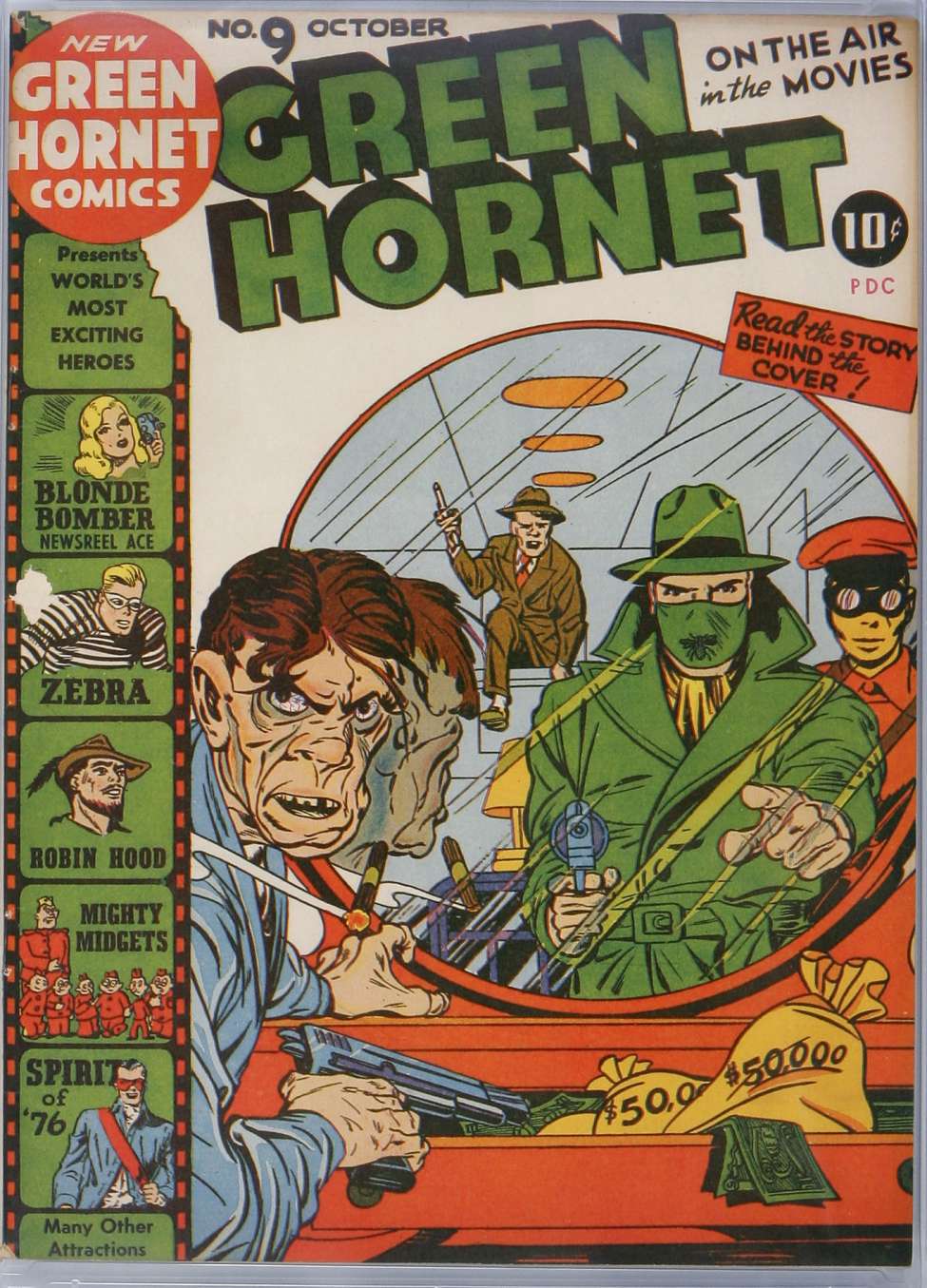 Book Cover For Green Hornet Comics 9 - Version 1