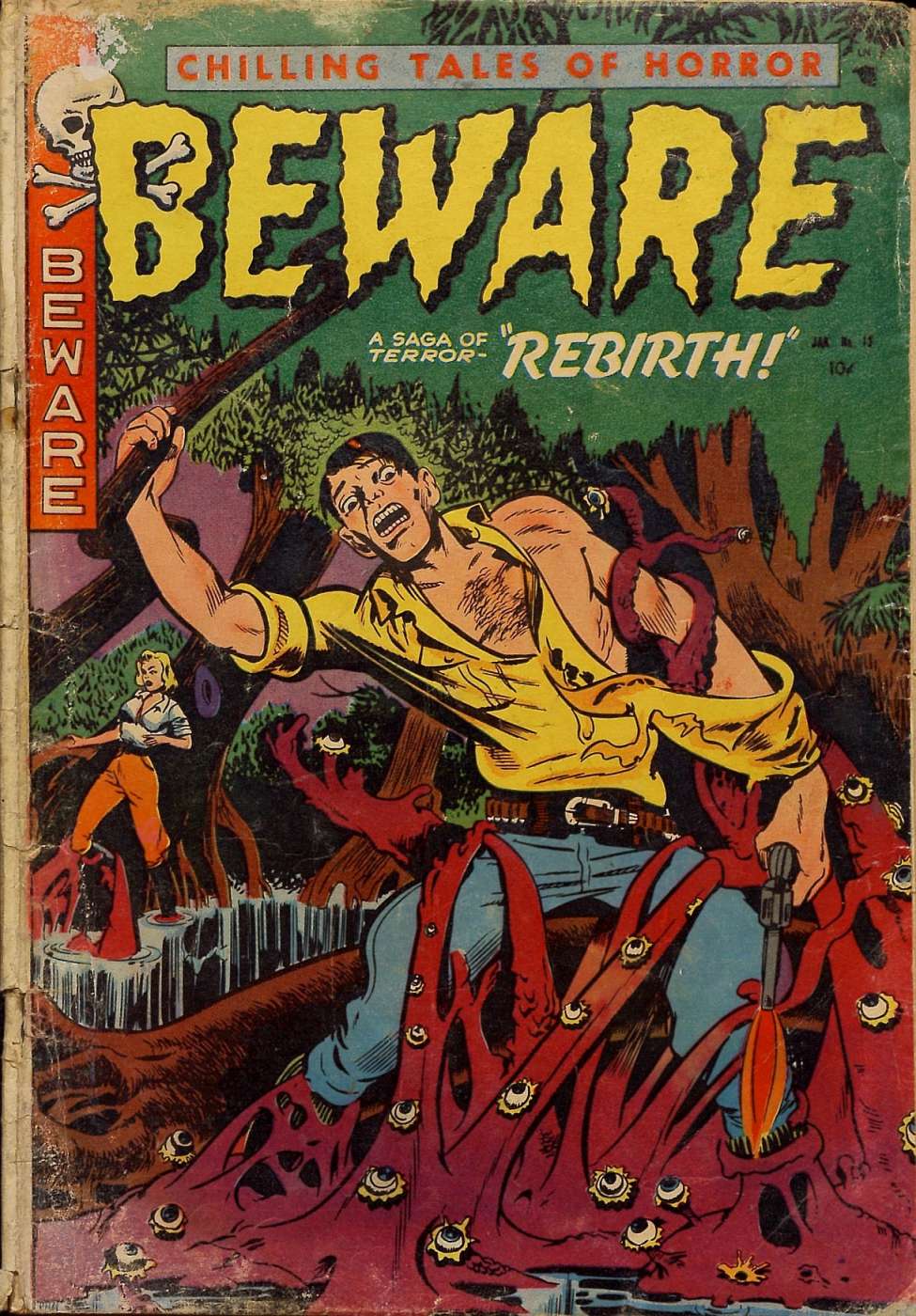 Comic Book Cover For Beware 1