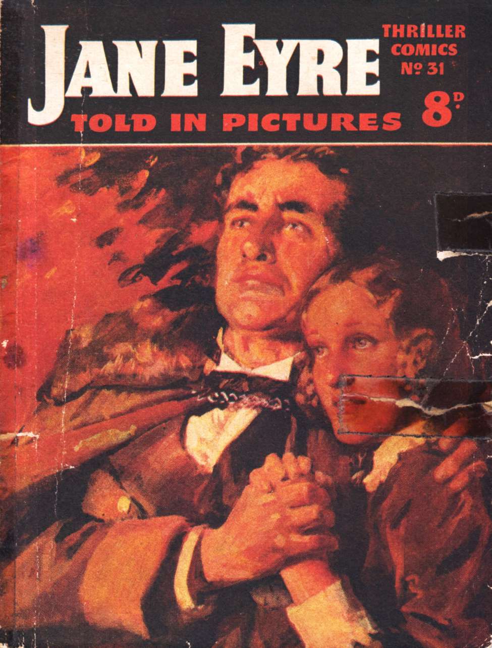 Book Cover For Thriller Comics 31 - Jane Eyre