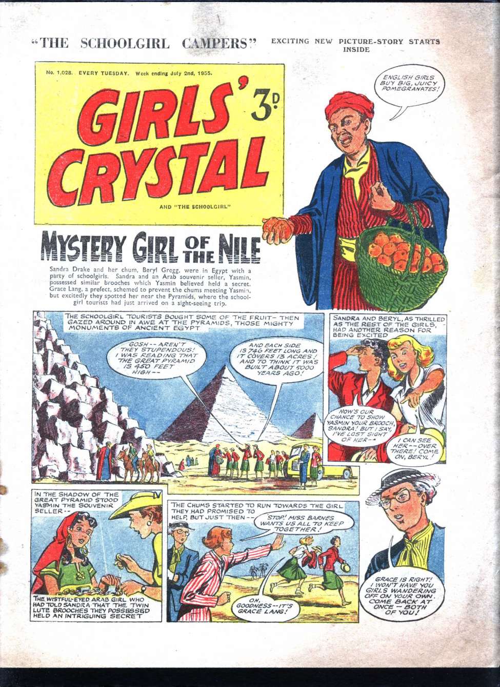 Comic Book Cover For Girls' Crystal 1028