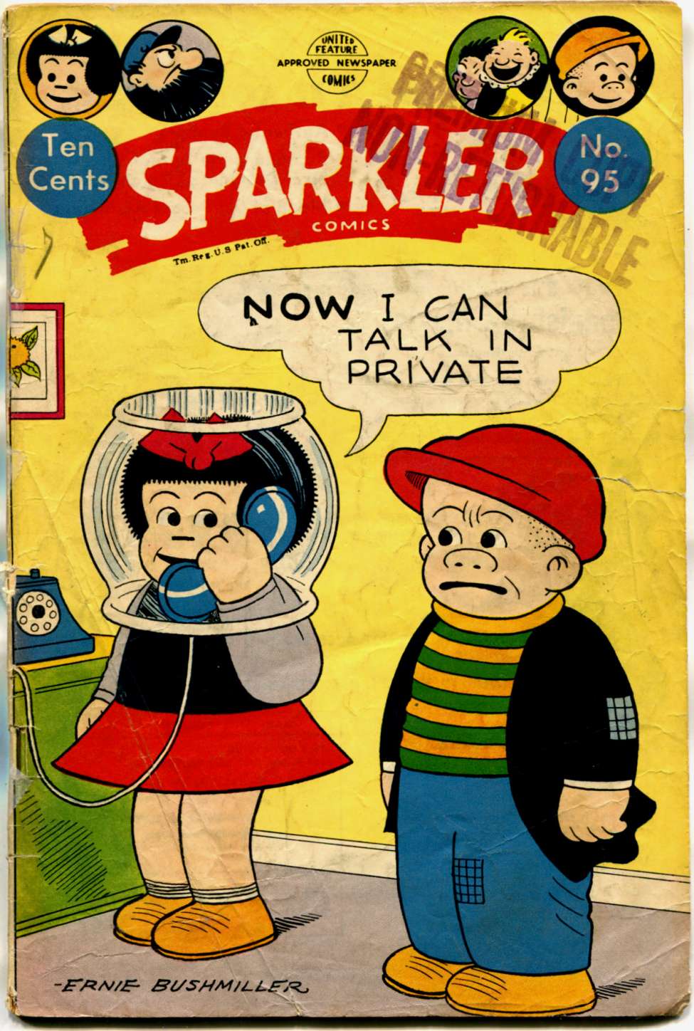 Book Cover For Sparkler Comics 95