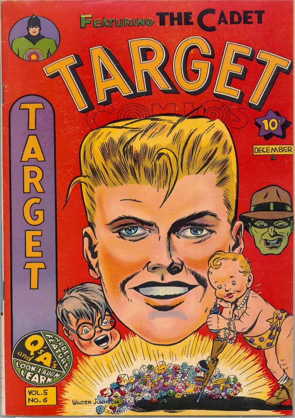 Comic Book Cover For Target Comics v5 6