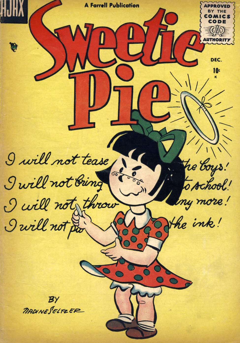 Comic Book Cover For Sweetie Pie 1
