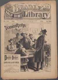 Large Thumbnail For Beadle's Half Dime Library 916 - Deadwood Dick Jr.'s Double-Decker