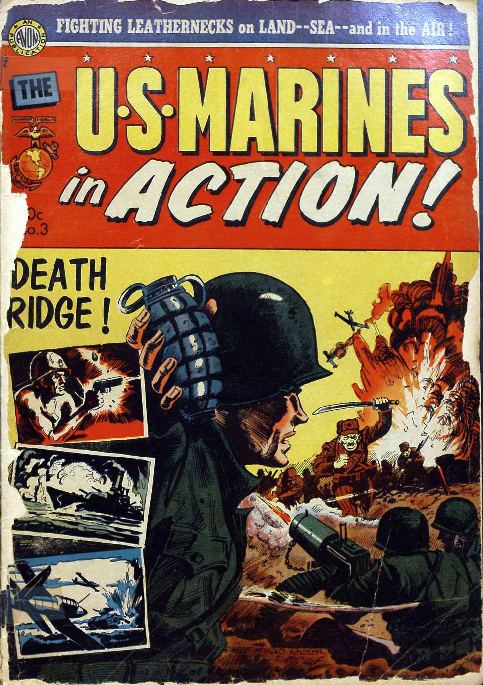 Book Cover For U.S. Marines in Action 3