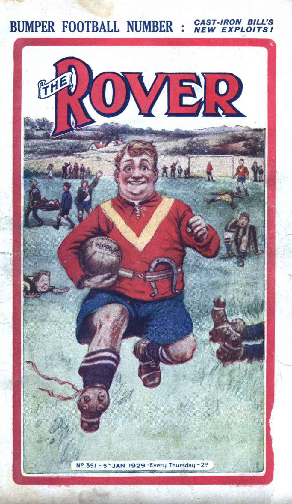 Comic Book Cover For The Rover 351