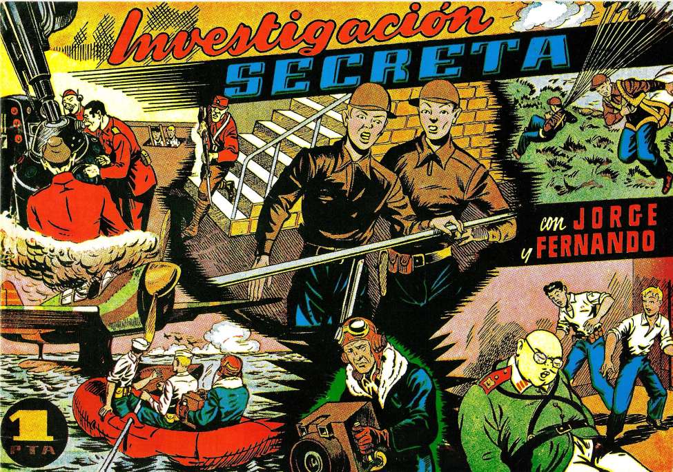 Comic Book Cover For Jorge y Fernando 75 - Investigación secreta