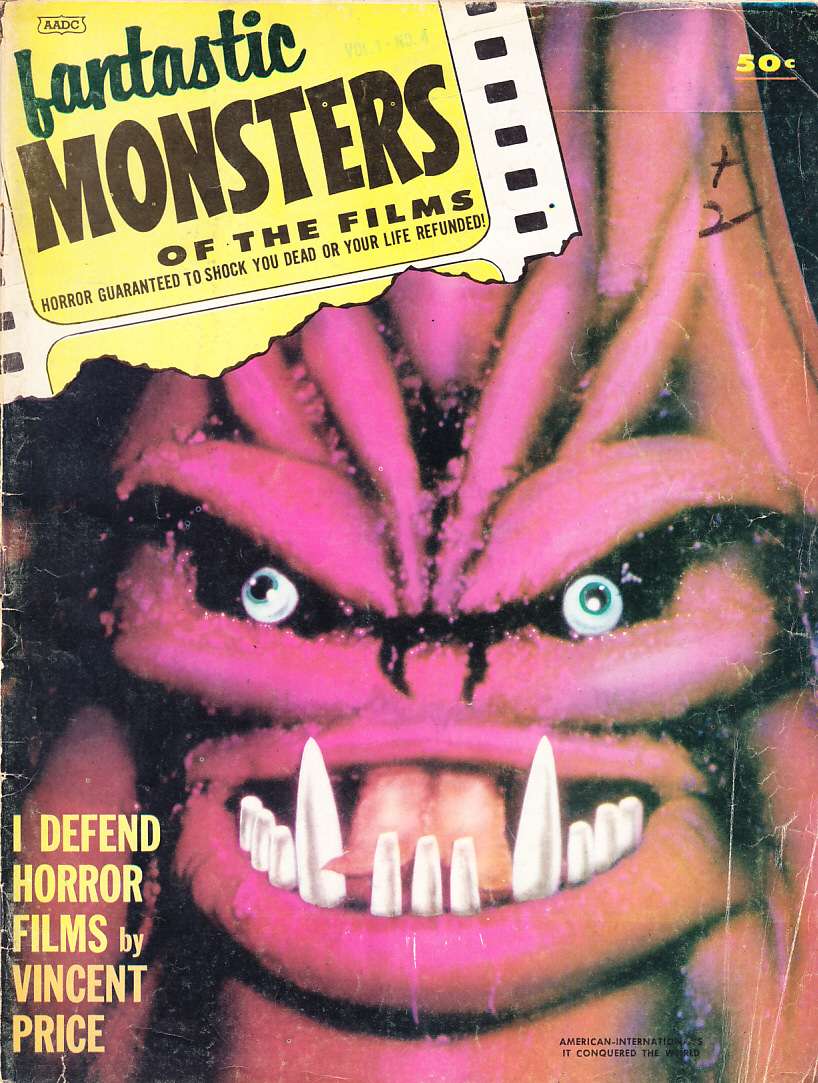 Comic Book Cover For Fantastic Monsters of the Films v1 4