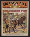 Cover For Buffalo Bill Stories 141 - Buffalo Bill's Nerve of Iron