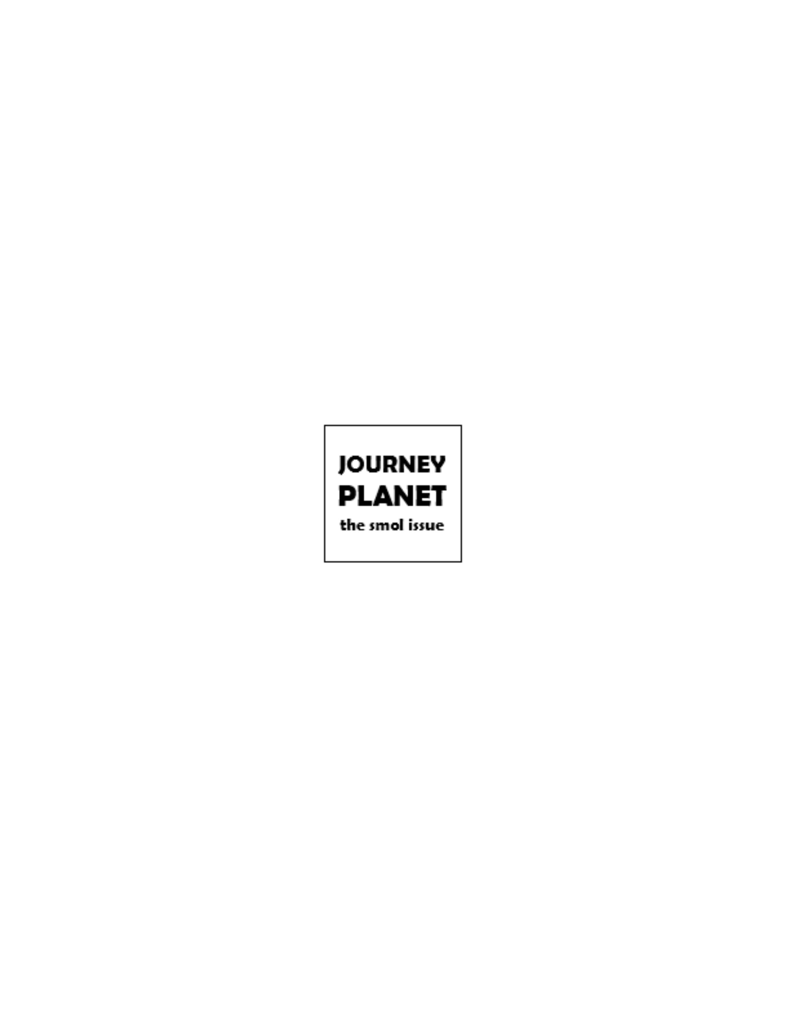 Book Cover For Journey Planet 75a