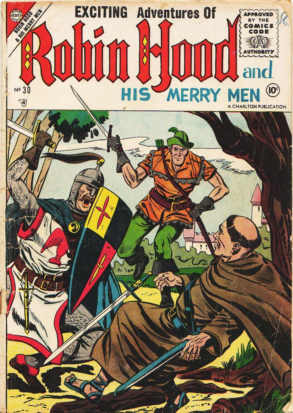 Comic Book Cover For Robin Hood and His Merry Men 30 - Version 1