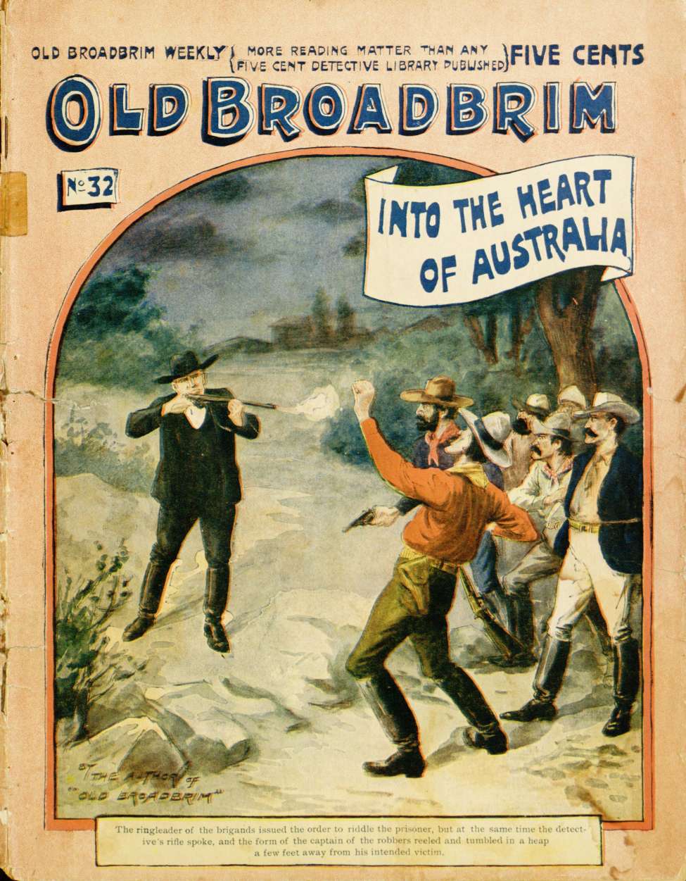 Comic Book Cover For Old Broadbrim Weekly 32
