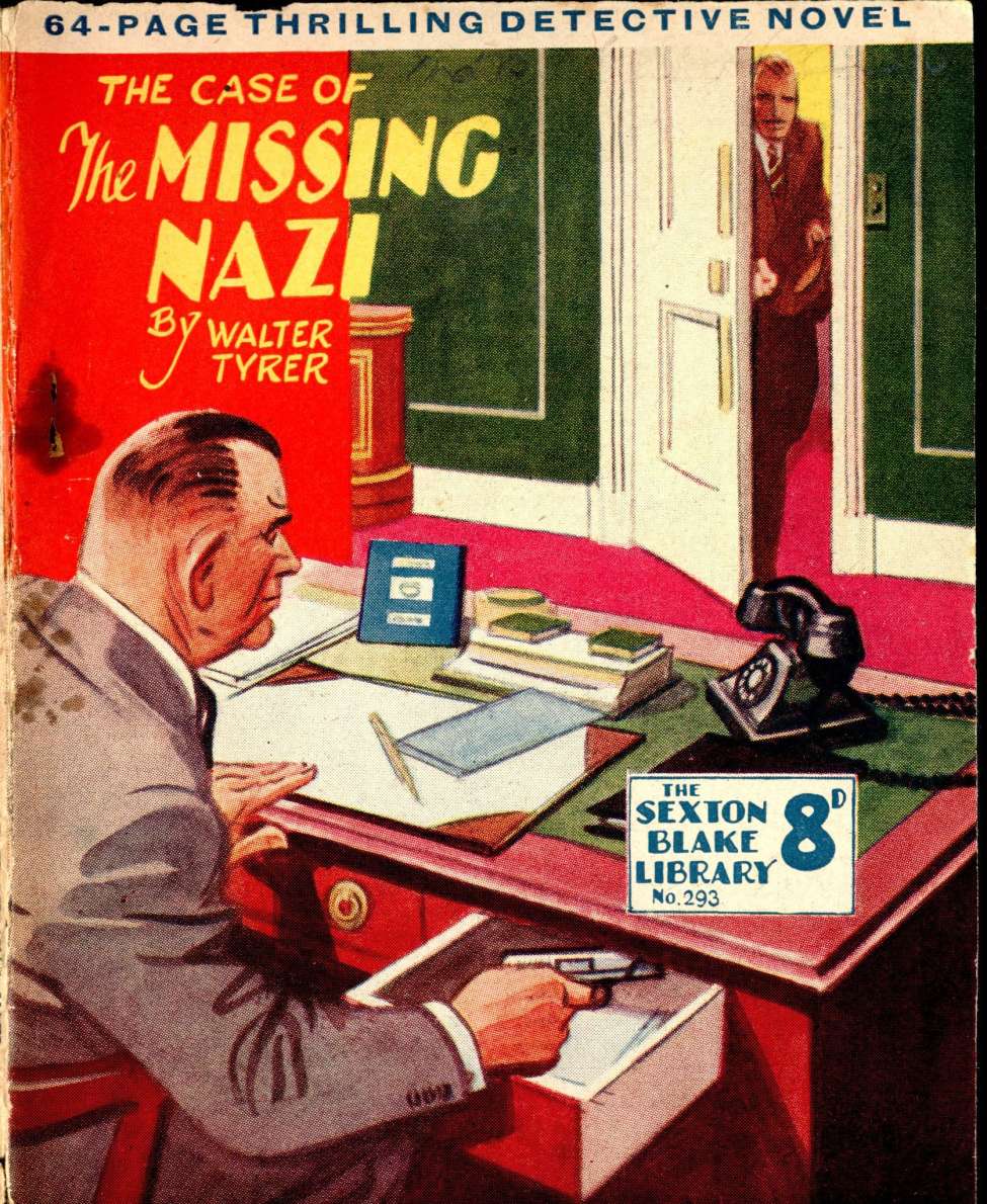 Comic Book Cover For Sexton Blake Library S3 293 - The Case of the Missing Nazi