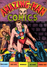 Large Thumbnail For Amazing Man Comics 11