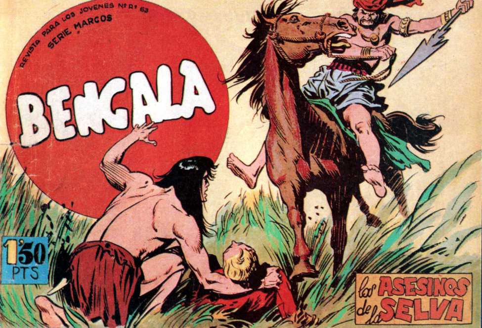 Comic Book Cover For Bengala 21 - Los Asesinos De La Selva