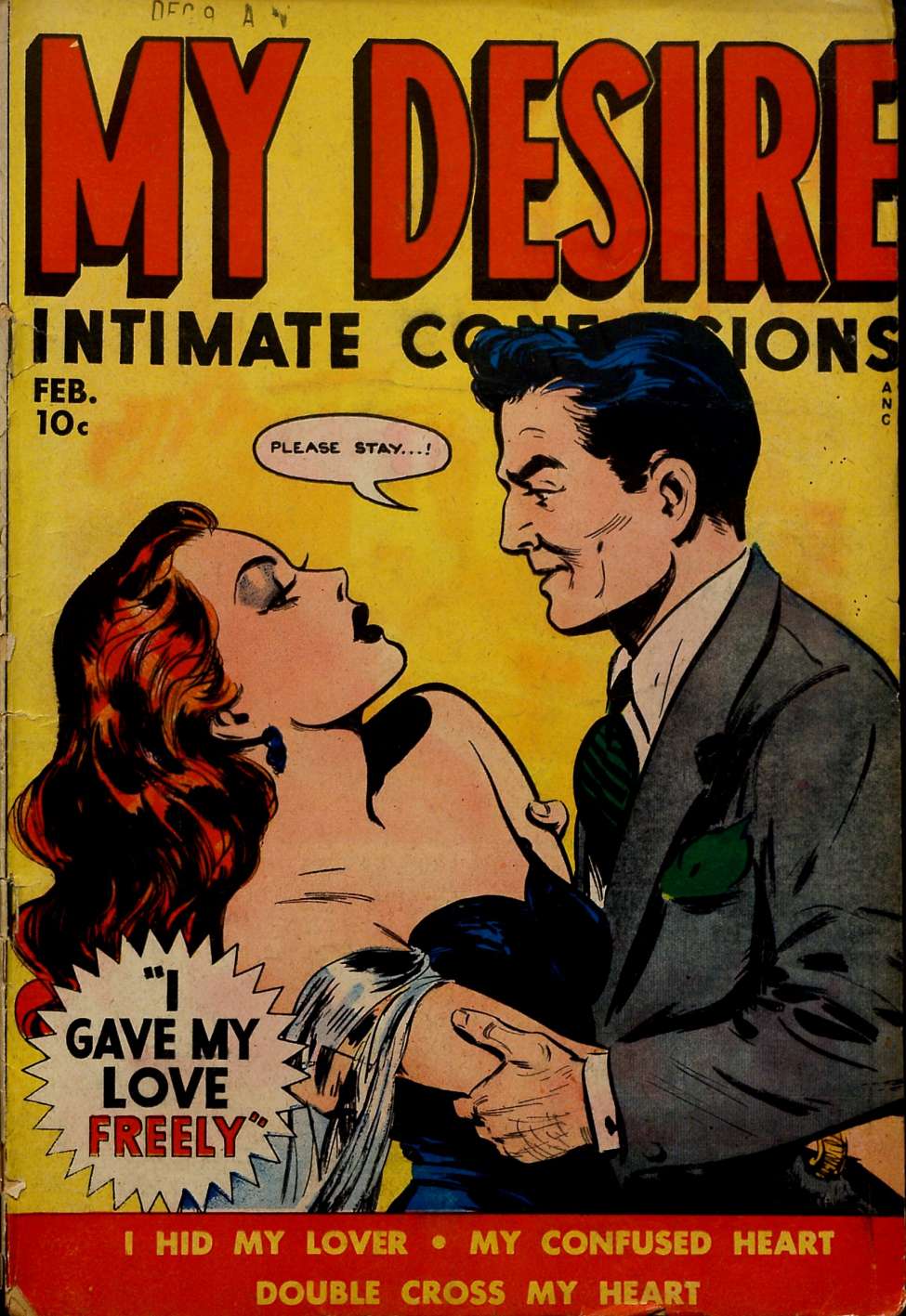 Comic Book Cover For My Desire 3