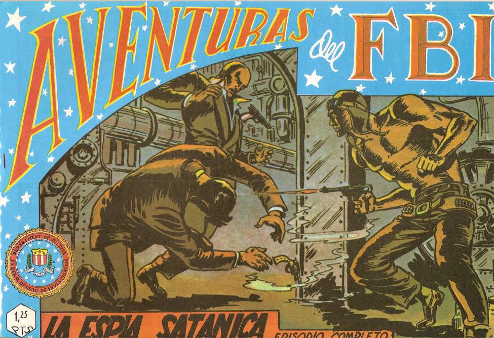 Comic Book Cover For Aventuras del FBI 10 La espía satánica