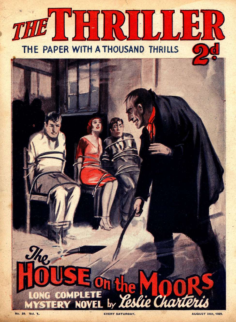 Comic Book Cover For The Thriller 29