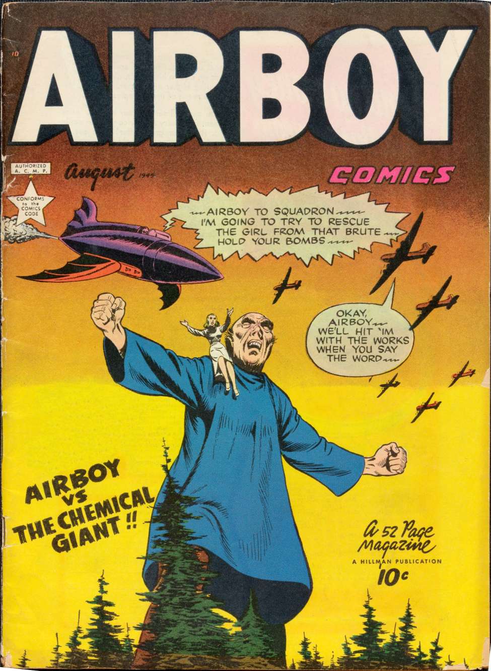 Book Cover For Airboy Comics v6 7