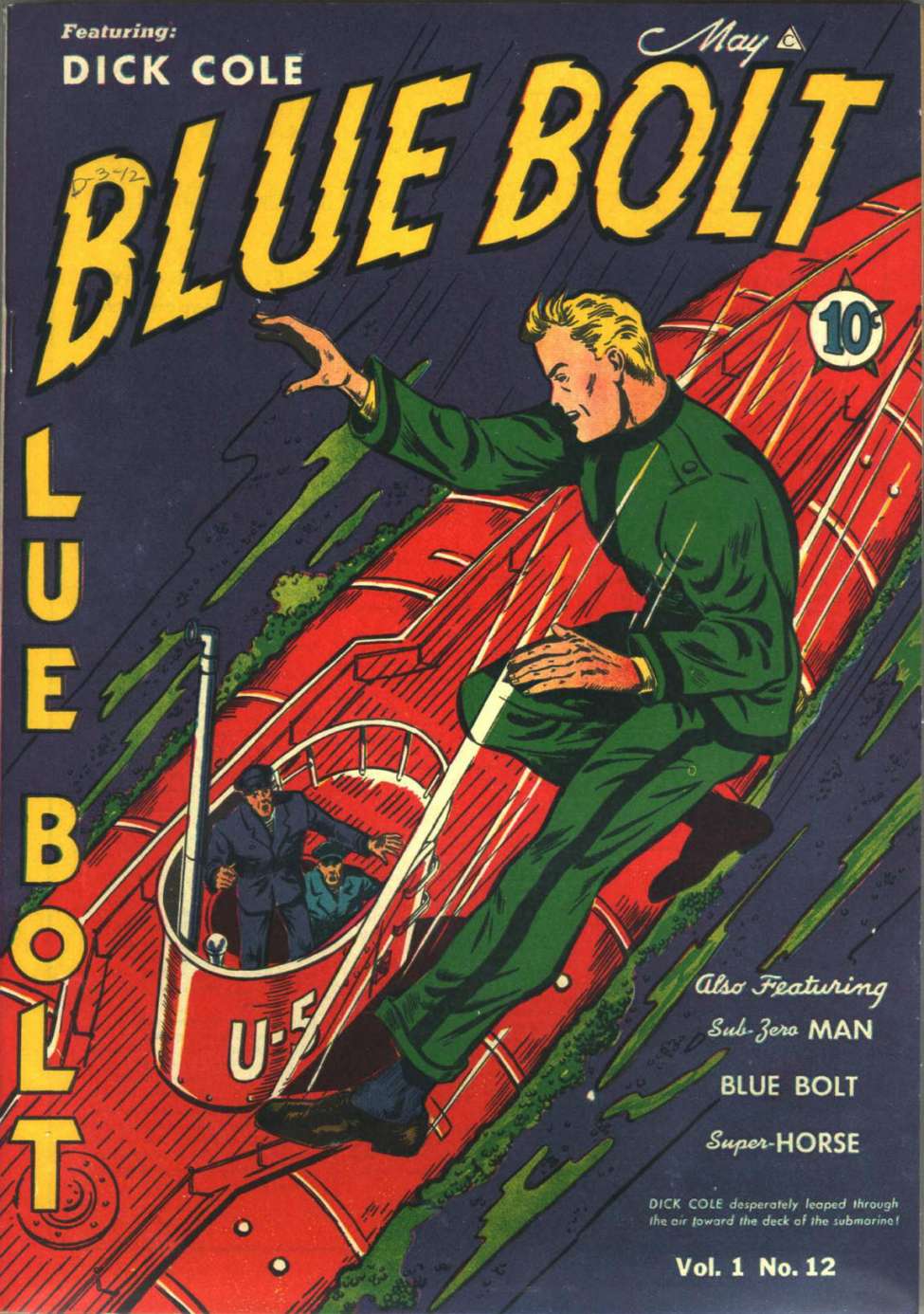 Book Cover For Blue Bolt v1 12