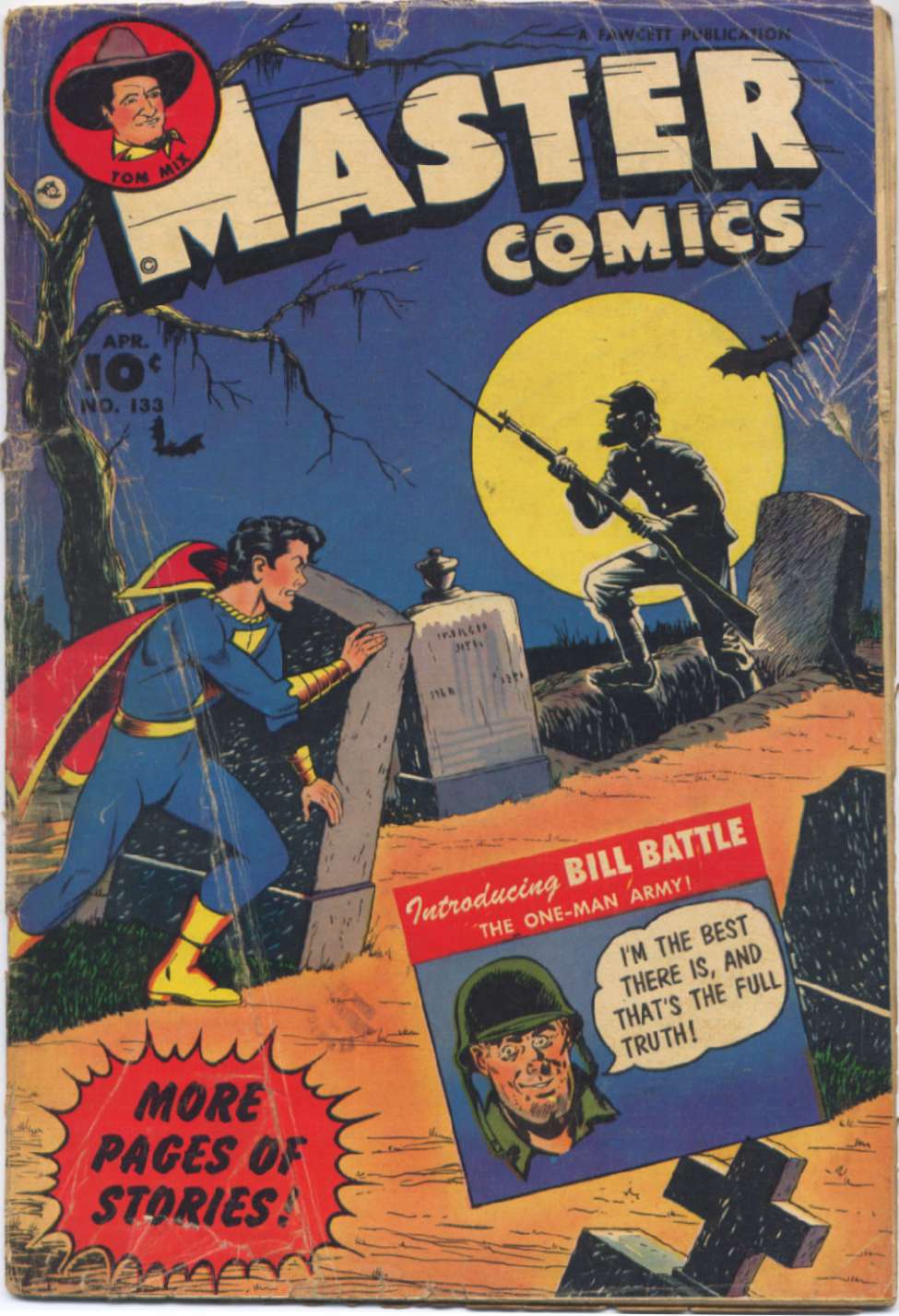 Book Cover For Master Comics 133