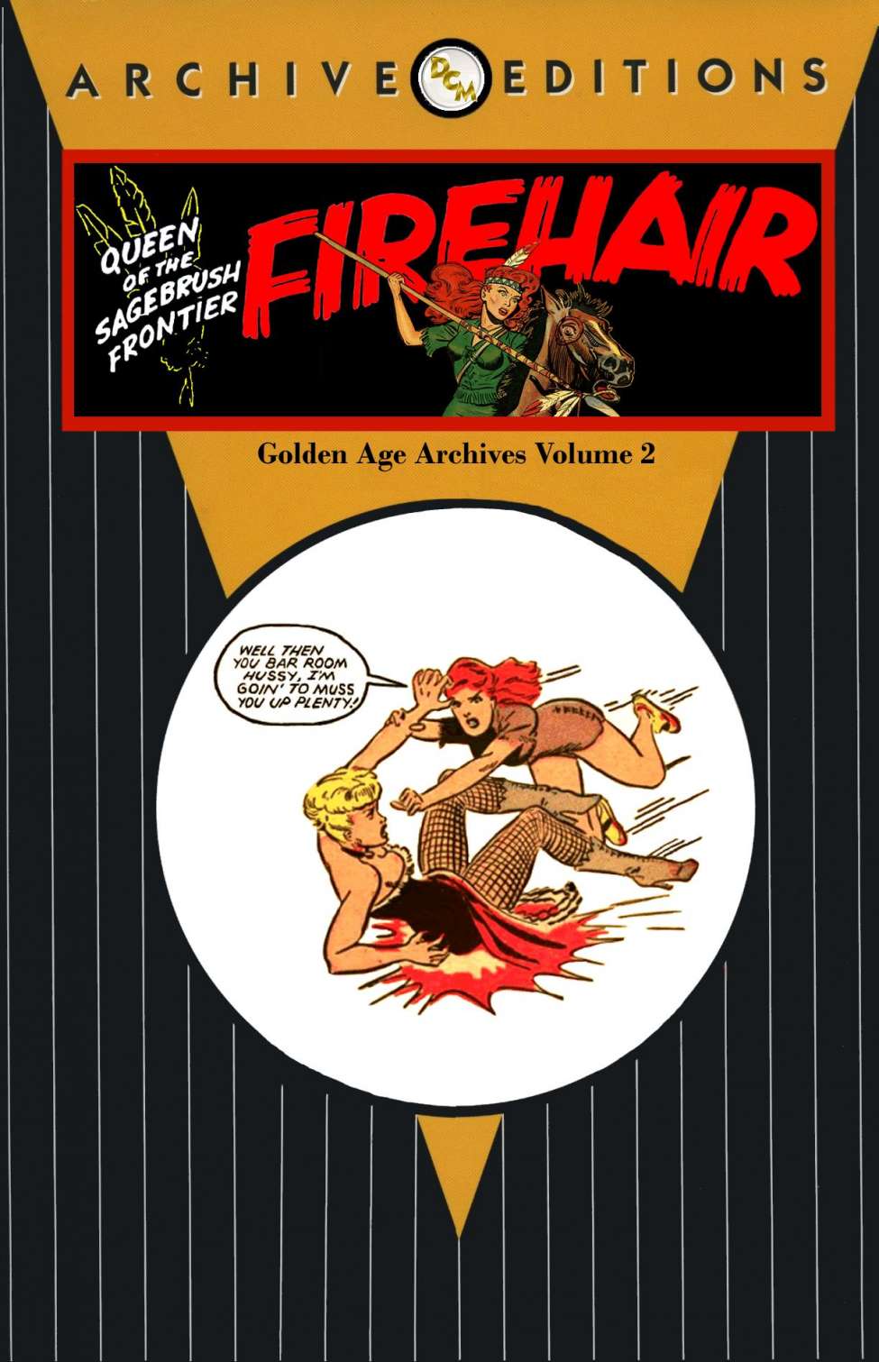 Comic Book Cover For Firehair Golden Age Archives V2
