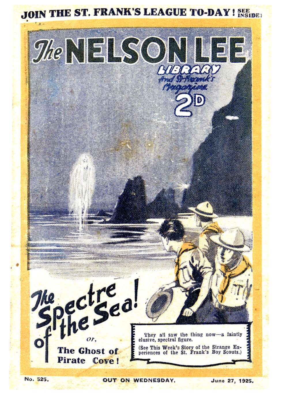 Book Cover For Nelson Lee Library s1 525 - The Spectre of the Sea