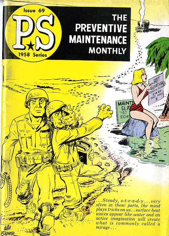 Comic Book Cover For PS Magazine 69