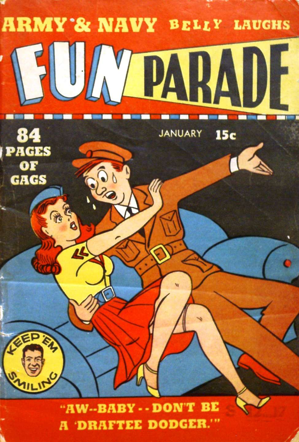 Book Cover For Army & Navy Fun Parade 2