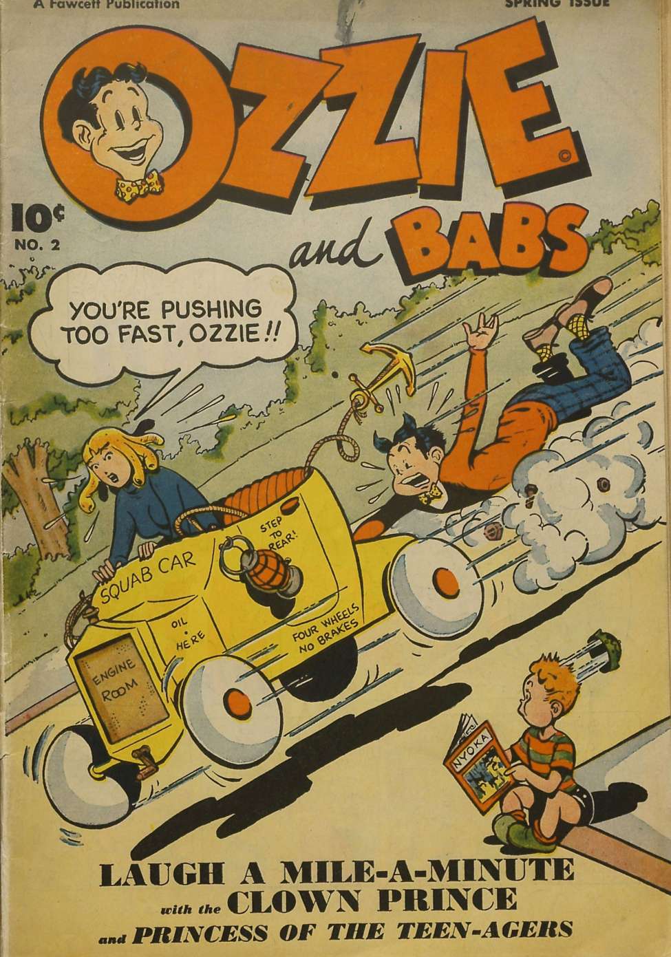 Comic Book Cover For Ozzie and Babs 2