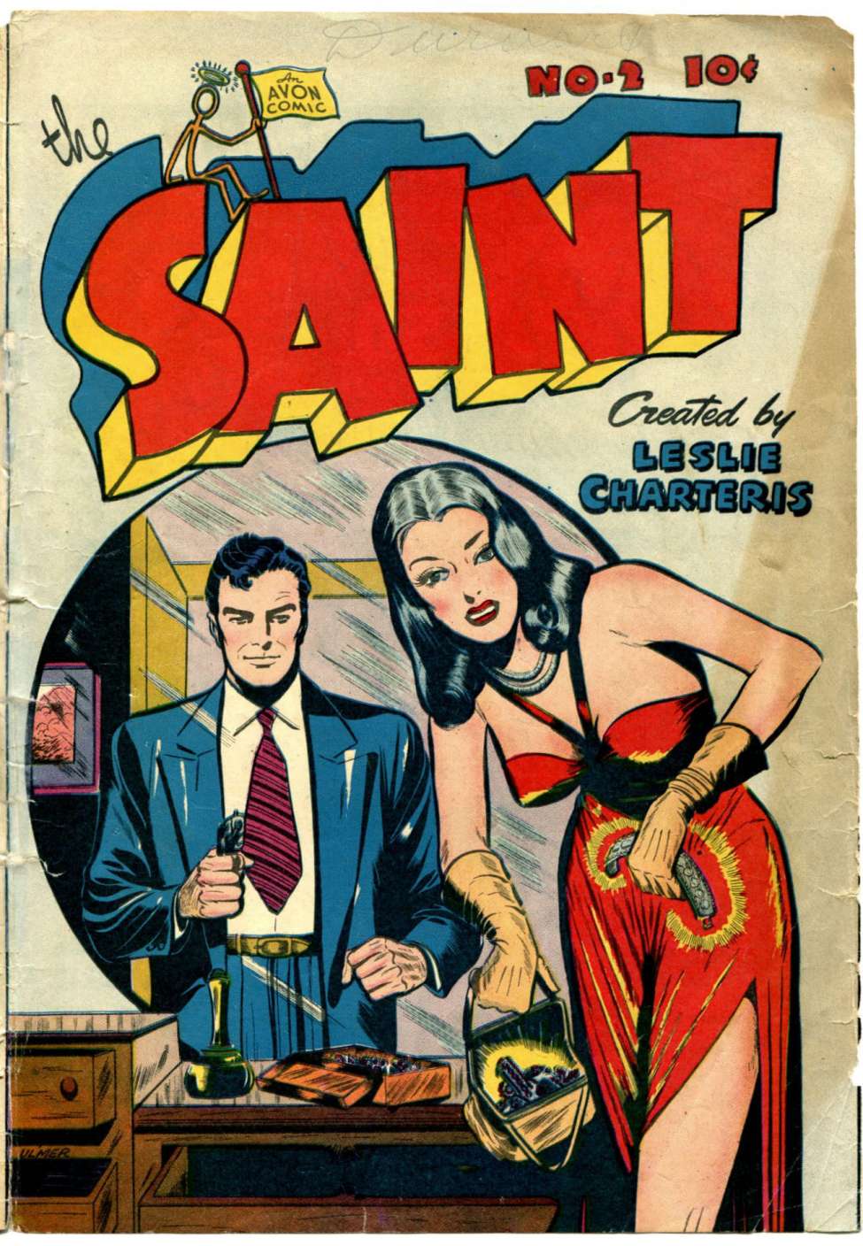 Book Cover For The Saint 2