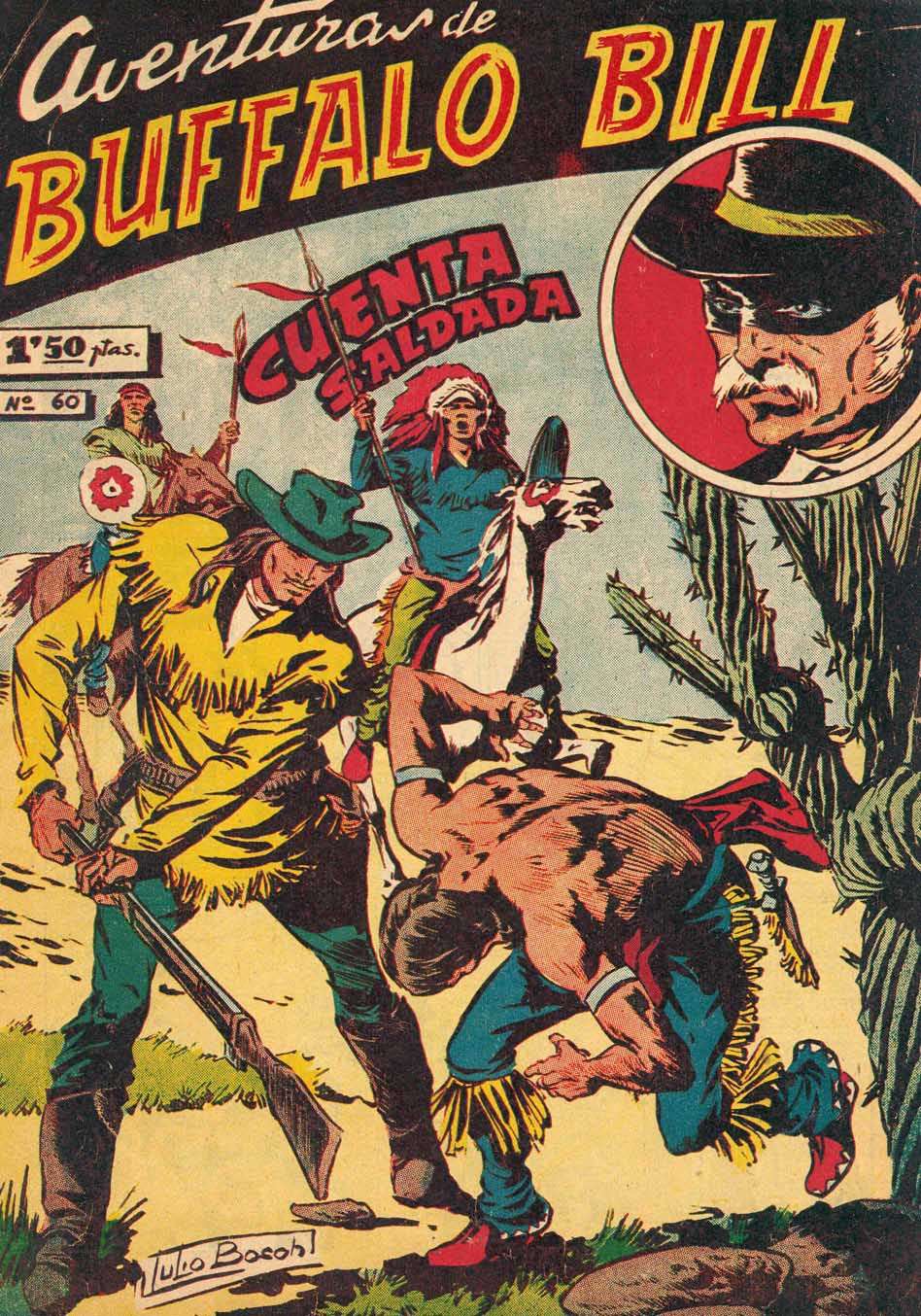 Comic Book Cover For Aventuras de Buffalo Bill 60 Cuenta saldada