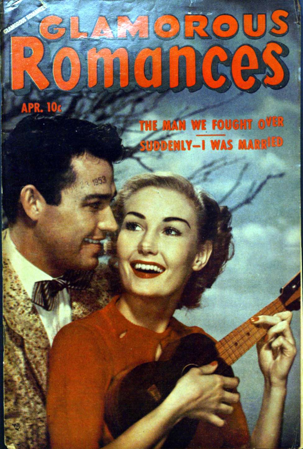 Comic Book Cover For Glamorous Romances 74