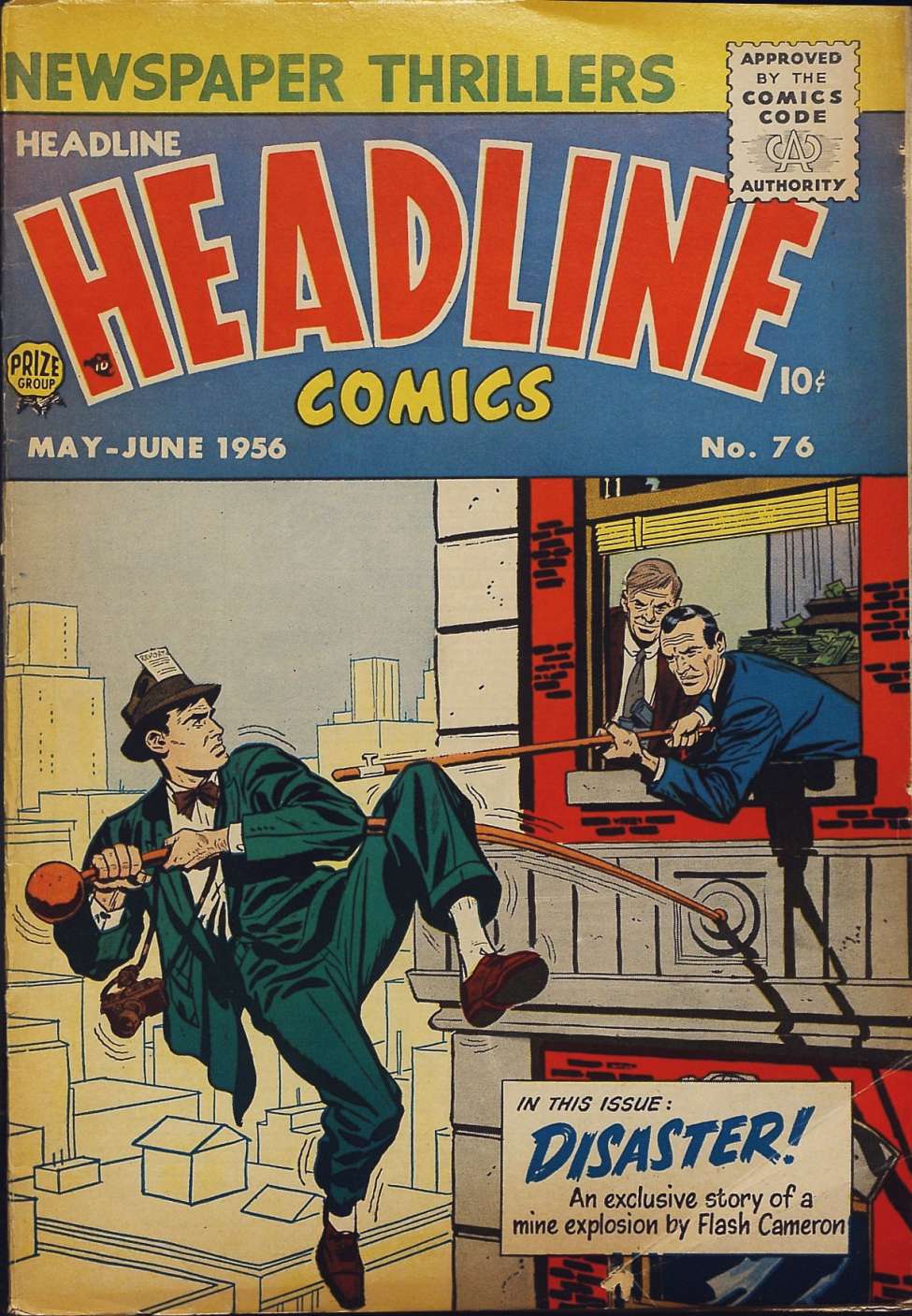 Comic Book Cover For Headline Comics 76 (alt)