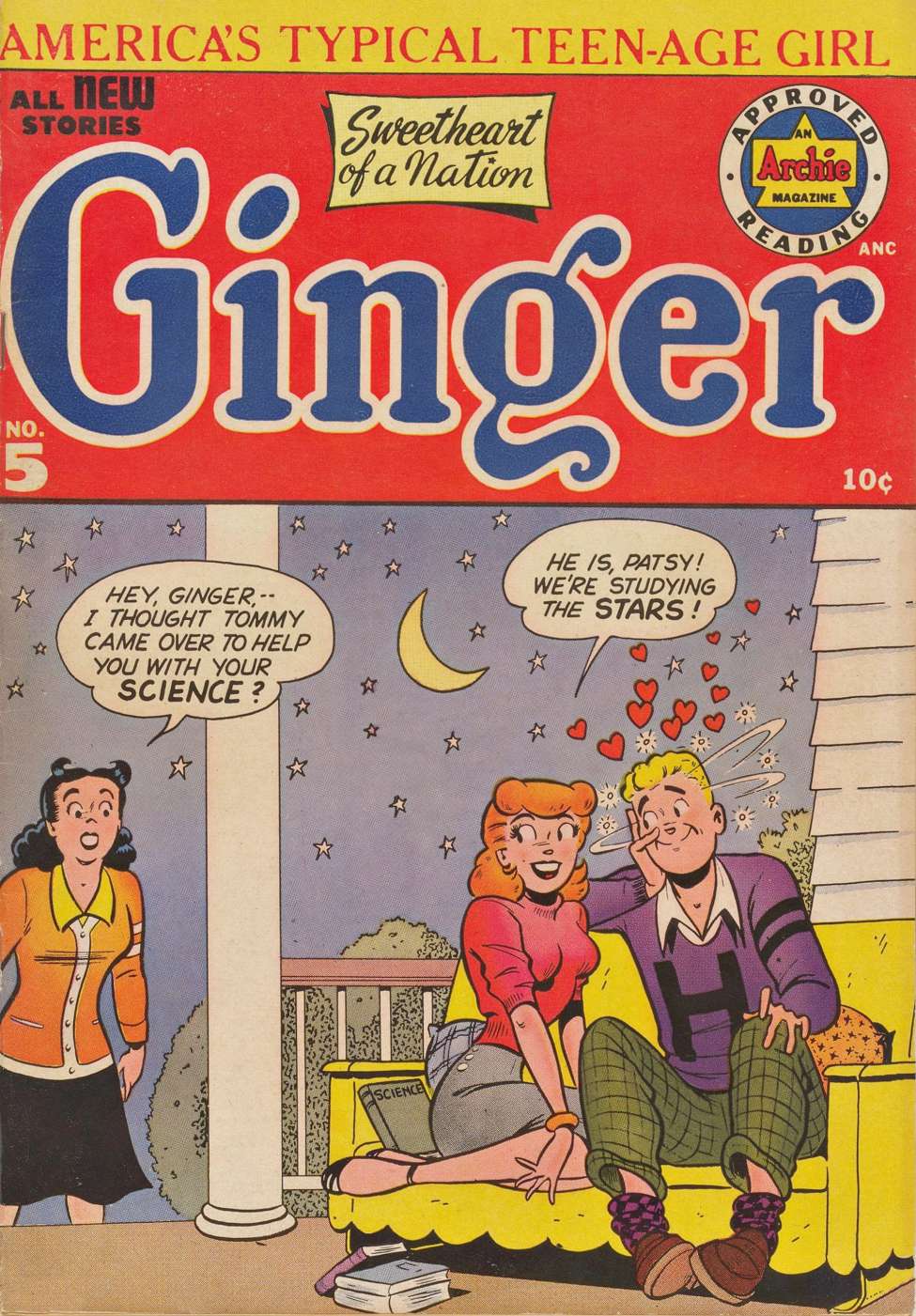 Comic Book Cover For Ginger 5