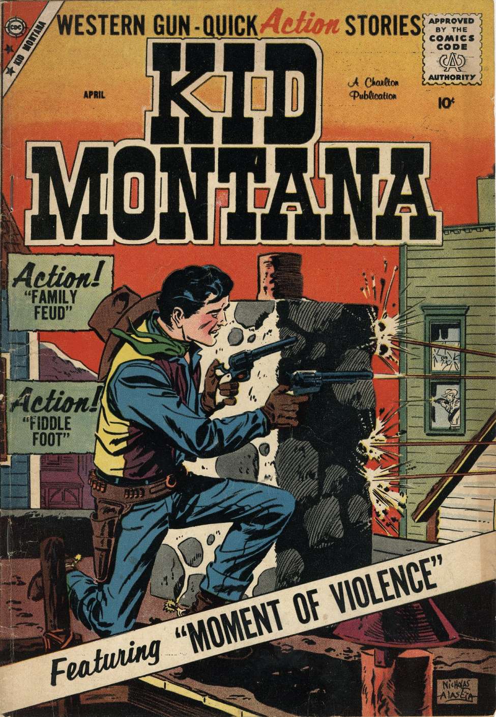 Comic Book Cover For Kid Montana 17