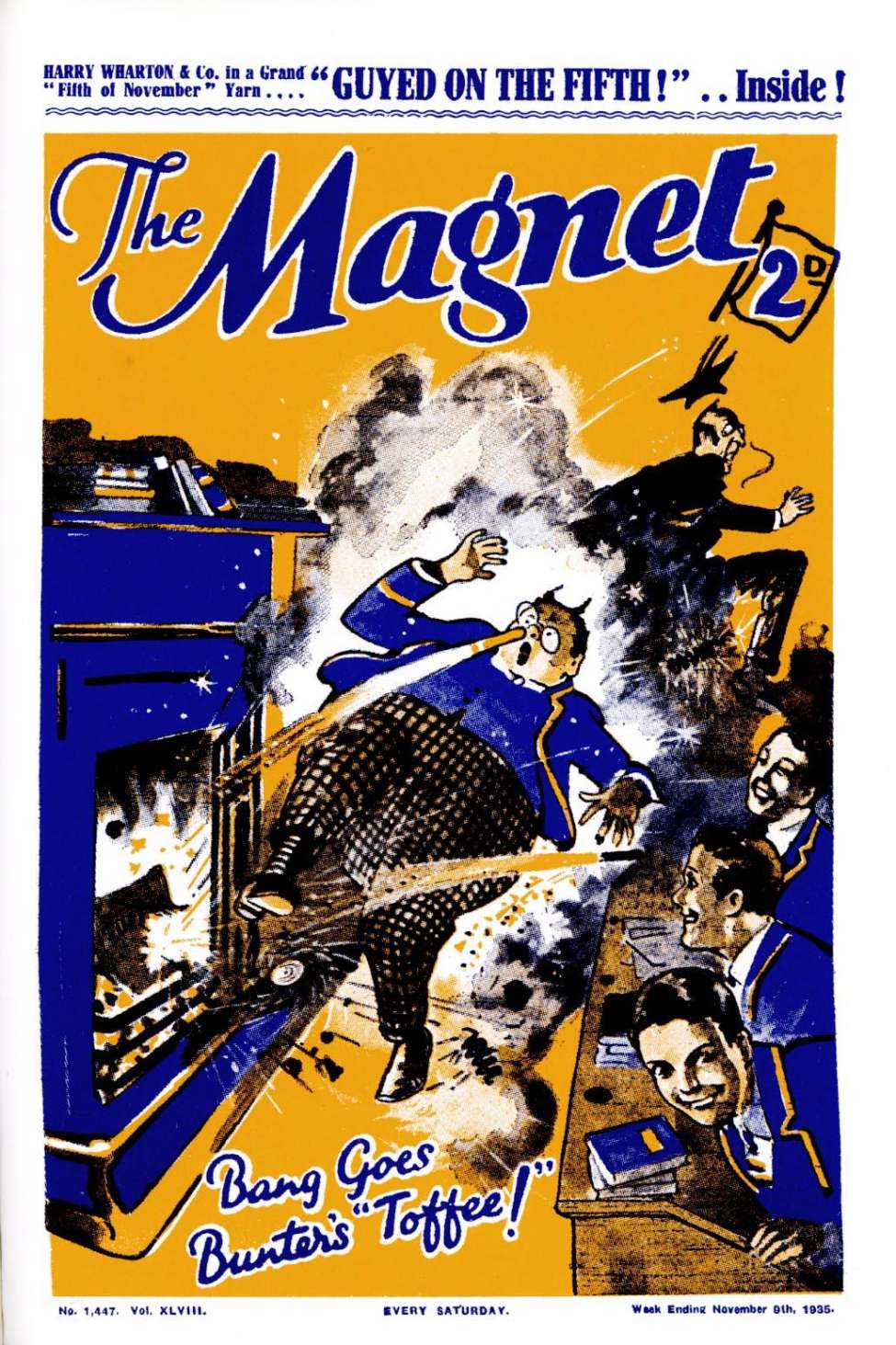 Book Cover For The Magnet 1447 - Guyed on the Fifth!