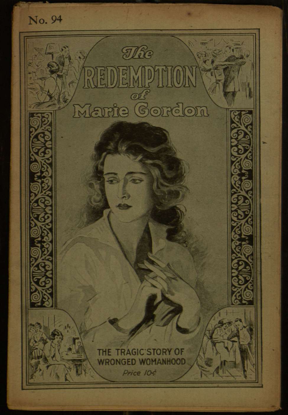 Book Cover For The Redemption of Marie Gordon 94 - Cora Lane Sherman
