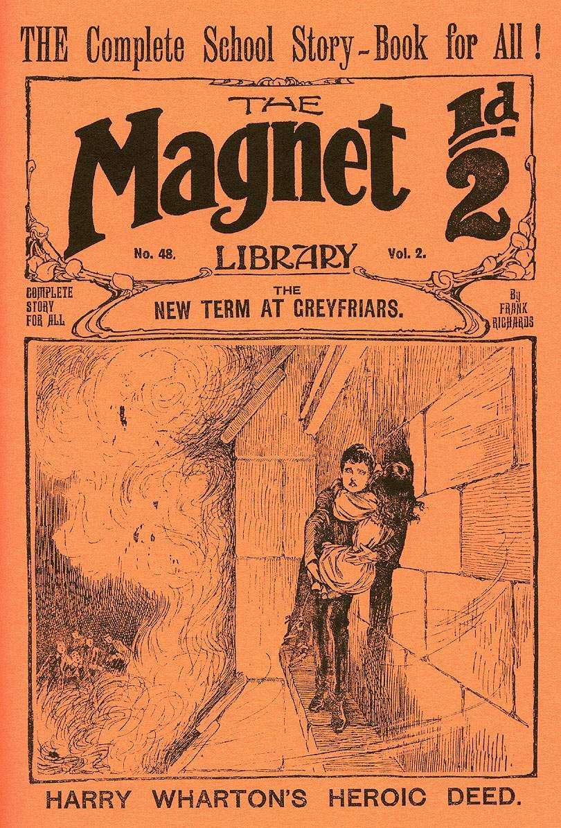 Comic Book Cover For The Magnet 48 - The New Term at Greyfriars