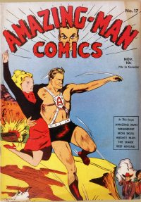 Large Thumbnail For Amazing Man Comics 17