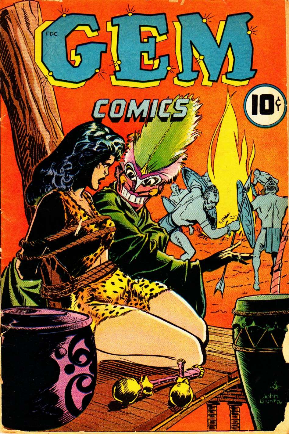 Comic Book Cover For Gem 1