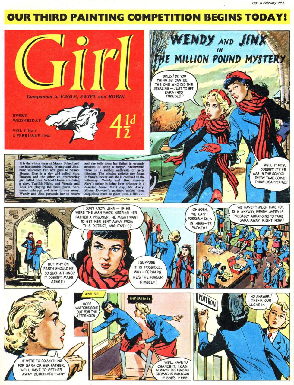Comic Book Cover For Girl v5 6