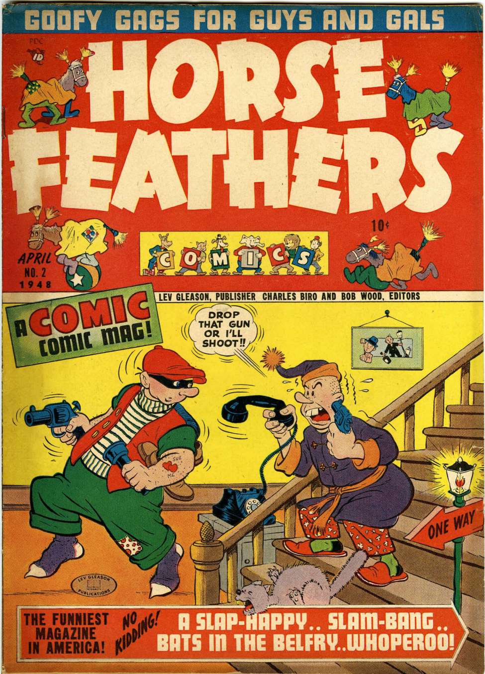 Book Cover For Horse Feathers Comics 2