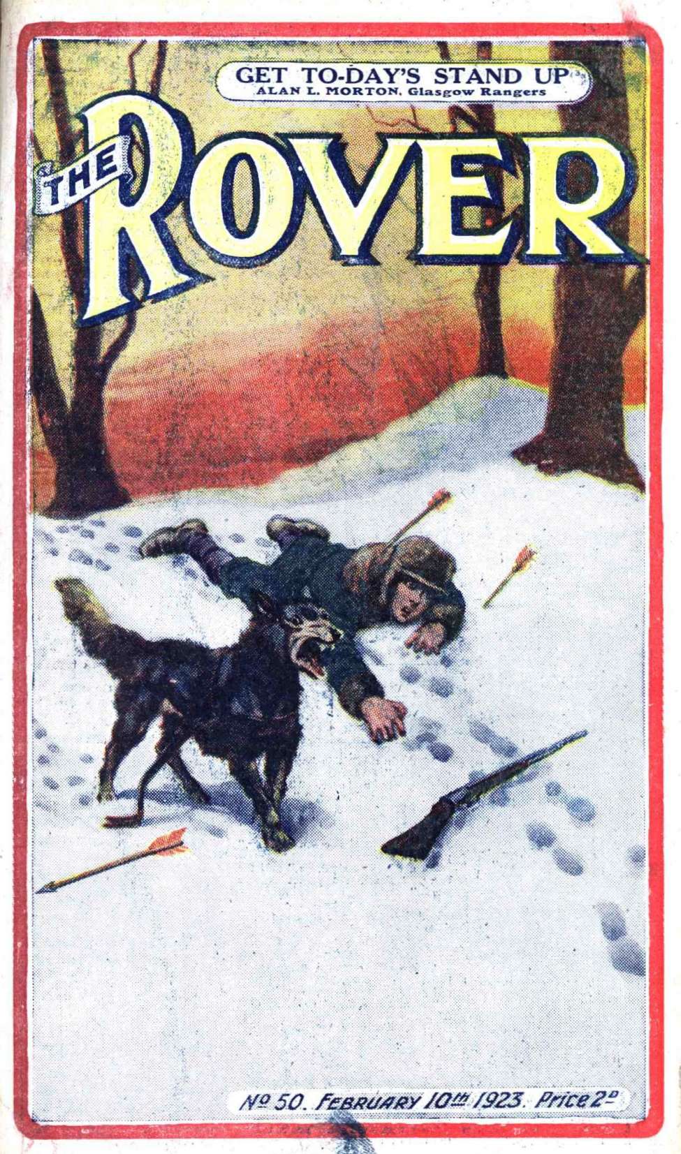 Comic Book Cover For The Rover 50